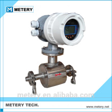 Milk or beer insertion e&h electromagnetic mechanical flowmeter